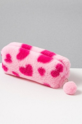 Фото Пенал плюшевый Fuchsia spot pink 80P-074 от производителя, с доставкой по Хабаровску