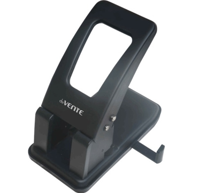 Фото Дырокол 100л с линейкой deVENTE черный 4020749  от производителя, с доставкой по Хабаровску