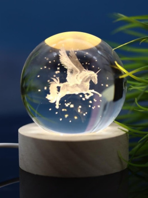Ночник 3D iLikeGift Star unicorn 149-063