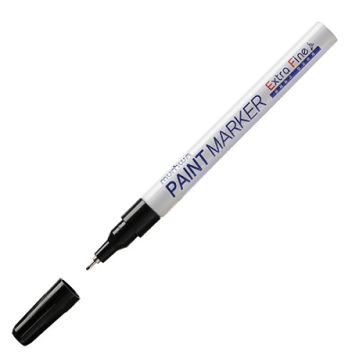 Фото Маркер перм (краска) 1мм черный круглый тонкий MunHwa Extra Fine Paint Marker EFPM-01 от производителя, с доставкой по Хабаровску