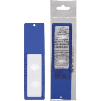 Фото Лупа-закладка 3-х кратная Attomex 4080900 от производителя, с доставкой по Хабаровску