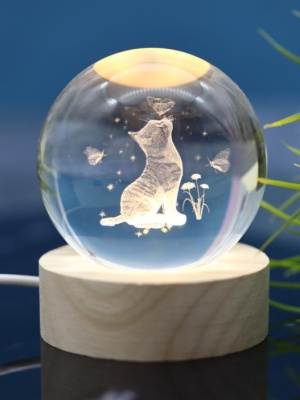 Ночник 3D iLikeGift Поцелуй бабочки 149-064