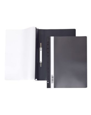 Фото Скоросшиватель пластиковый с перфор А4 140/180мкм черный AS4_00201 от производителя, с доставкой по Хабаровску