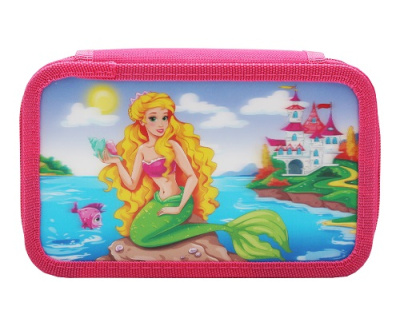 Фото Пенал 3отд Волшебная русалка 19х11,5см ПН-1983 от производителя, с доставкой по Хабаровску