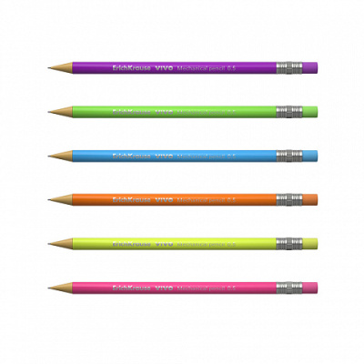 Фото Карандаш мех 0,5мм НВ с ластиком ErichKrause Vivo 45023 от производителя, с доставкой по Хабаровску