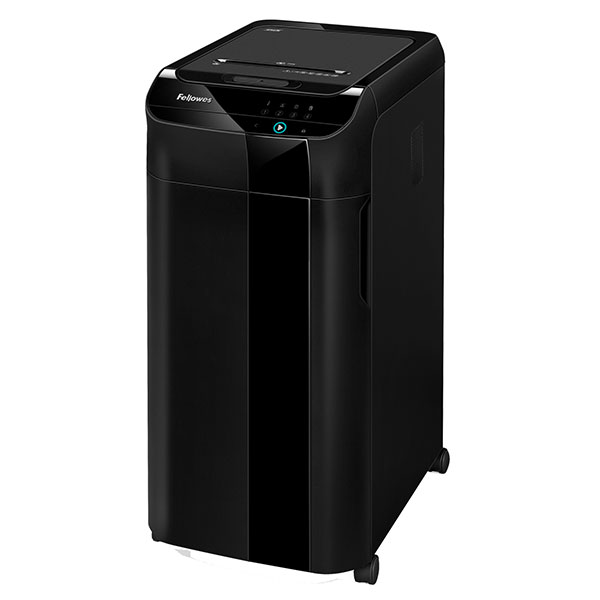 Фото Шредер Fellowes AutoMax 350C, автоподача, DIN P-4, 4х38мм, 350лст., 68 лтр., Smart Lock , шт от производителя, с доставкой по Хабаровску