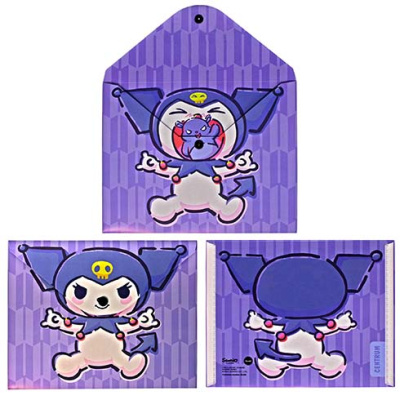 Фото Папка-конверт на кнопке А5 (303х240мм) 180мкм Centrum Куроми 74411 от производителя, с доставкой по Хабаровску