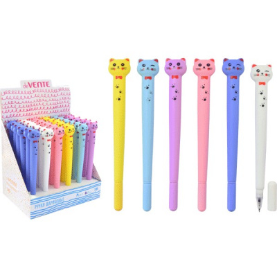 Фото Ручка шар 0,7 синяя deVENTE Dandy Cat 5073121 от производителя, с доставкой по Хабаровску