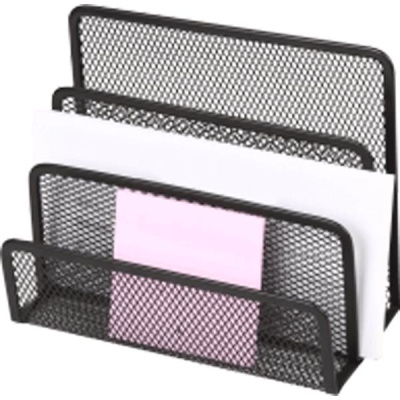 Фото Подставка для бумаг 3-секционная deVENTE металлическая черная 3041006 от производителя, с доставкой по Хабаровску