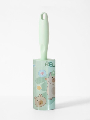 Ролик для чистки одежды 10смх60л Капибара расслабляется 161-011-04