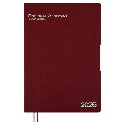 Фото Ежедневник А4 2026 ESCALADA Шеврет глосс 240стр иск кожа бордовый 70207 от производителя, с доставкой по Хабаровску