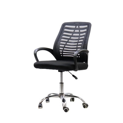 Кресло Creslan ZTВС-24  черный сетка/ткань