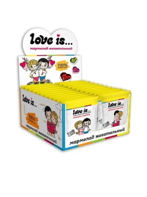 Жевательный мармелад Love is ЖуйМиксик Вишня-лимон 70848