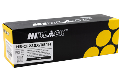 Тонер-картридж Hi-Black (HB-CF230X/051H) для HP LJ Pro M203/MFP M227/LBP162dw/MF 264dw/267dw, 4K