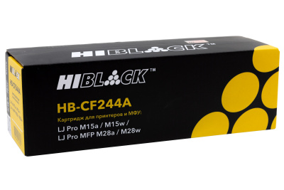 Картридж Hi-Black (HB-CF244A) для HP LJ Pro M15/M15a/Pro MFP M28a/M28w, 1K