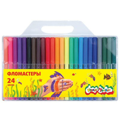 Фото Фломастеры 24цв Каляка-Маляка ФКМ24 от производителя, с доставкой по Хабаровску