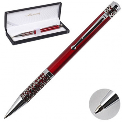 Фото Ручка шар MANZONI Marinella корпус красный KR405B-02 от производителя, с доставкой по Хабаровску