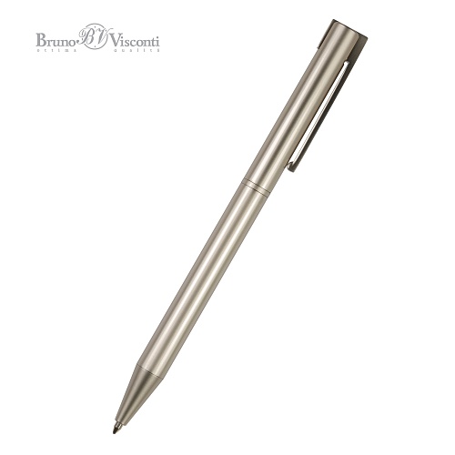 Фото Подарочная ручка шар 0,7 синяя BrunoVisconti BERGAMO PREMIUM корпус шампань 20-0339-14 от производителя, с доставкой по Хабаровску