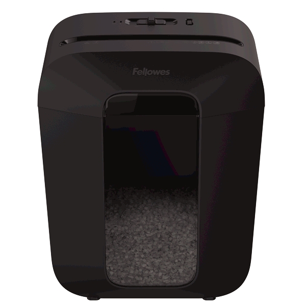 Фото Шредер Fellowes Powershred LX41, DIN P-4,  4х12мм, 8 лст., 17 лтр.,  уничт.: скрепки,скобы,карты, шт от производителя, с доставкой по Хабаровску