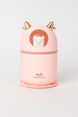Настольный увлажнитель воздуха-ночник Cat in a spacesuit pink 139P-010