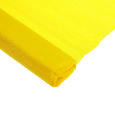 Фото Бумага цветная гофрированная 50х200см Calligrata желтая 2410106 от производителя, с доставкой по Хабаровску