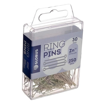 Фото Булавки офисные 30мм 250шт Globus Б30-250 от производителя, с доставкой по Хабаровску