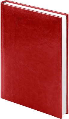 Фото Ежедневник недатированный Lamark Sigma A5 ярко - красный, 272 стр., искусственная кожа, ляссе, перфо от производителя, с доставкой по Хабаровску