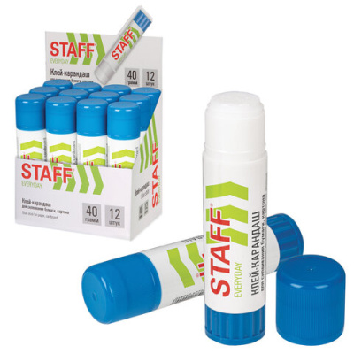 Фото Клей-карандаш 40г STAFF EVERYDAY PVA 228665 от производителя, с доставкой по Хабаровску