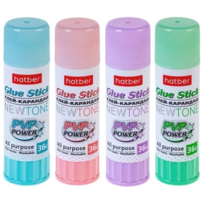 Фото Клей-карандаш 36г Hatber NEWtone PVP GS_067214 от производителя, с доставкой по Хабаровску