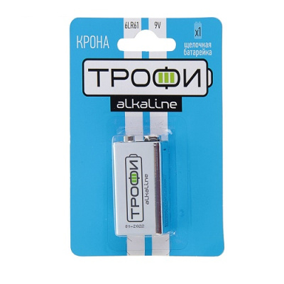 Фото Батарейка Трофи 6LR 61 1шт от производителя, с доставкой по Хабаровску