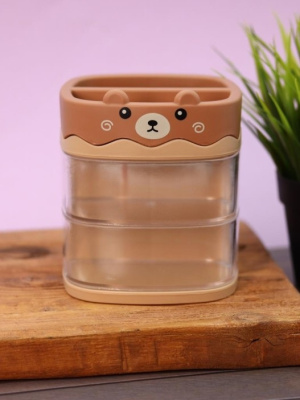 Органайзер настольный Bear brown 6454