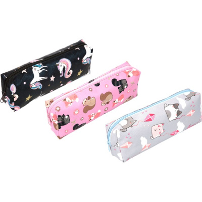Фото Пенал Attomex Cute Animals 20x7x3,5см прямоугольный иск кожа 7025201 от производителя, с доставкой по Хабаровску