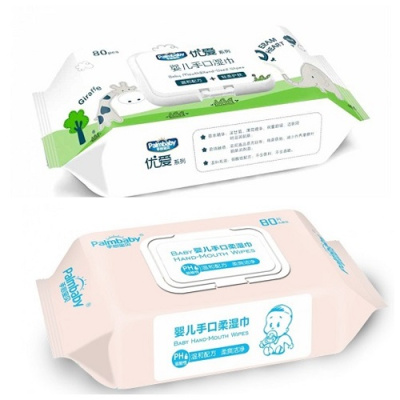 Салфетки влажные PalmBaby 80 шт ассорти DS180/DS380/B1280