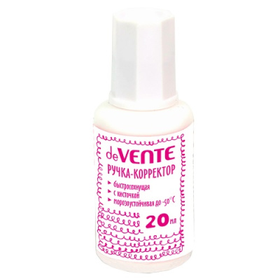 Фото Штрих 20мл deVENTE School с кисточкой 4060201 от производителя, с доставкой по Хабаровску
