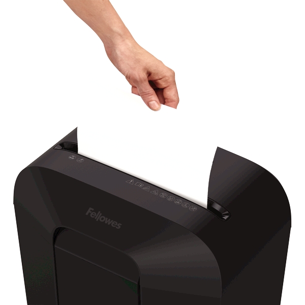 Фото Шредер Fellowes Powershred LX50, DIN P-4, 4х37мм, 9лст.,  17 лтр., уничт.: скрепки,скобы,карты, шт от производителя, с доставкой по Хабаровску