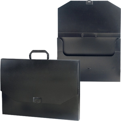 Фото Портфель А3 1отд черный deVENTE Daily 3073800 от производителя, с доставкой по Хабаровску