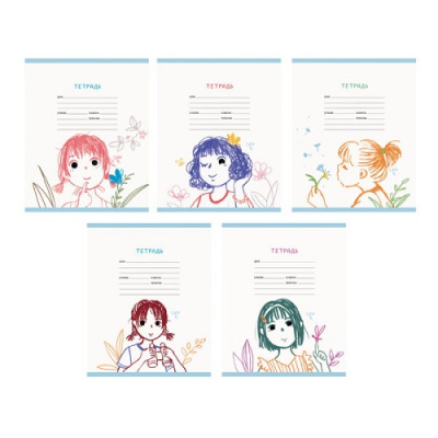 Фото Тетрадь 18л линейка Летнее настроение ТЛ188296 от производителя, с доставкой по Хабаровску