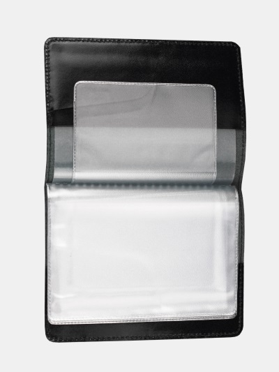 Фото Бумажник водителя кожа Carbo черный ОВД-201-1110 от производителя, с доставкой по Хабаровску