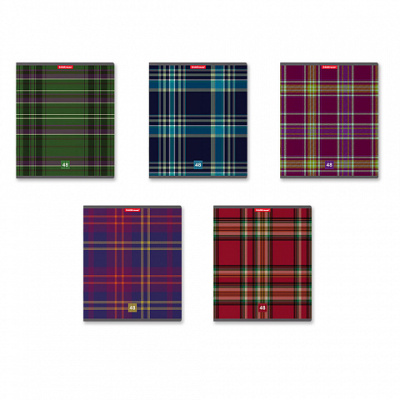 Фото Тетрадь 48л А5 клетка ErichKrause Scottish Cage 47516 от производителя, с доставкой по Хабаровску