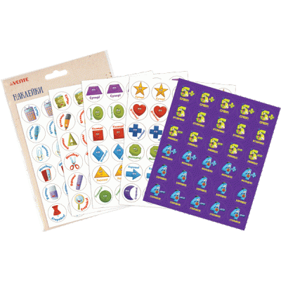 Фото Наклейки-оценки deVENTE ассорти 8002405 от производителя, с доставкой по Хабаровску