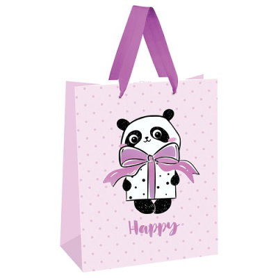 Фото Пакет подарочный 26x32x12см MESHU PandaGift_Pink MS_45822 от производителя, с доставкой по Хабаровску