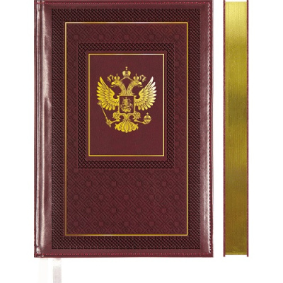 Фото Ежедневник А5 без дат deVENTE Symbol 320стр бордовый 2034908 от производителя, с доставкой по Хабаровску