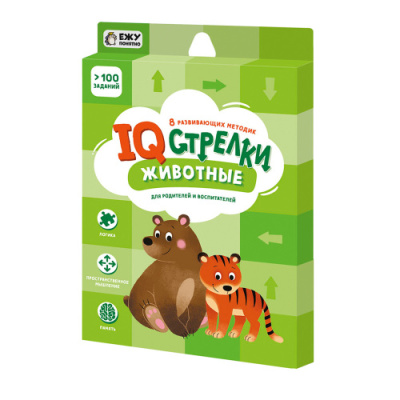 Фото Игра настольная ГЕОДОМ IQ-стрелки Животные от производителя, с доставкой по Хабаровску