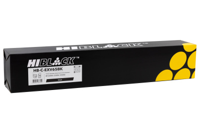 Тонер-картридж Hi-Black (HB-C-EXV65 BK) для Canon iR-C3322/C3326/C3326i, Bk, 17,5K