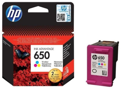 Картридж 650 для HP DJ IA 2515/2516,200стр. (О) CZ102AE/CZ102AK, color