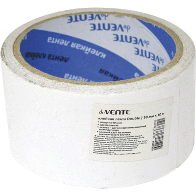 Фото Скотч 50мм 10м двусторонний полипропилен deVENTE 4163704 от производителя, с доставкой по Хабаровску