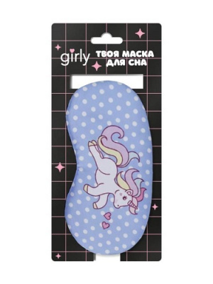 Маска для сна GIRLY Единорог и горошек 29P-016-01