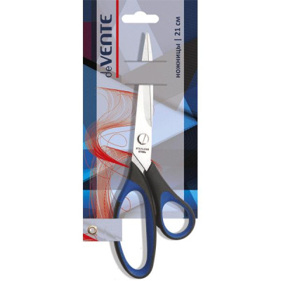 Фото Ножницы 210мм deVENTE с резиновыми вставками на кольцах 4091319/4091707 от производителя, с доставкой по Хабаровску