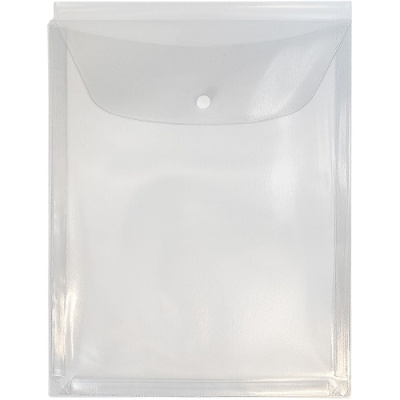 Фото Папка-конверт на кнопке А4 (310x230мм) 180мкм вертикальная с расширением deVENTE 3072508 от производителя, с доставкой по Хабаровску