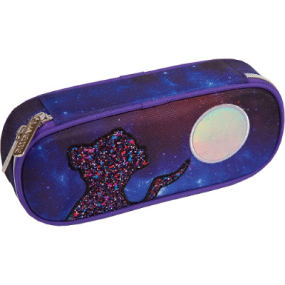 Фото Пенал deVENTE Galaxy Girl 21x8x5см овальный текстиль 7023326 от производителя, с доставкой по Хабаровску